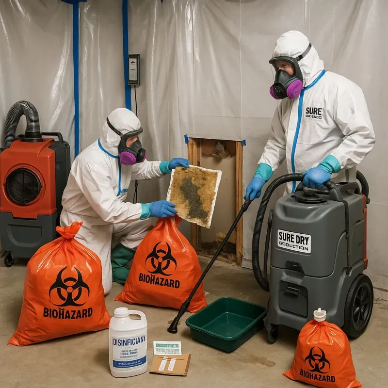 Contaminated Water Handling Protocols process in Tolland, CT